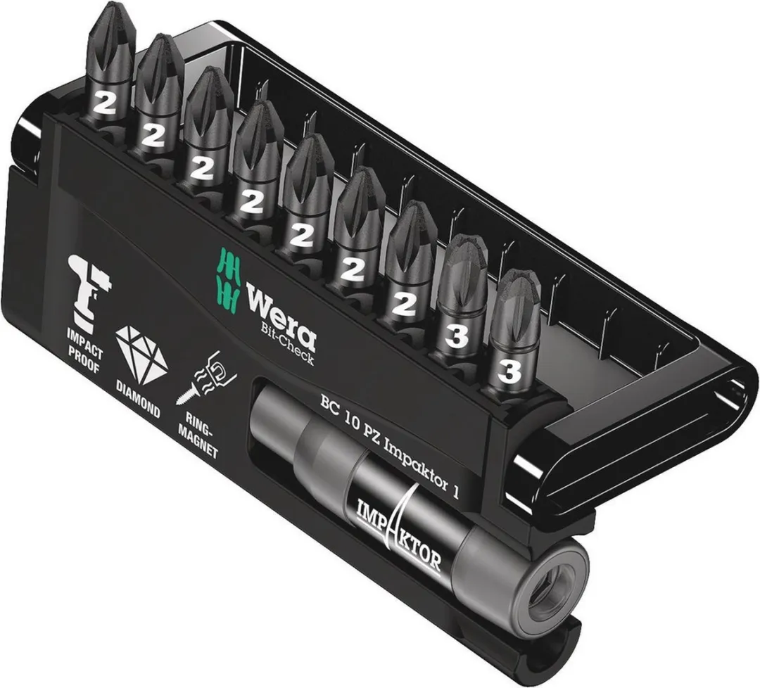 Wera 5057684001 Bitcheck Impaktor Bitverzameling