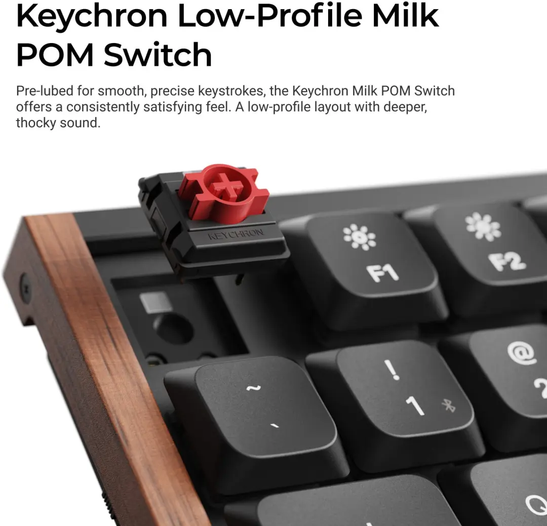 Keychron K5 Ultra 8K K5U-H3 Toetsenbord - Zwart - afbeelding 5 van 6