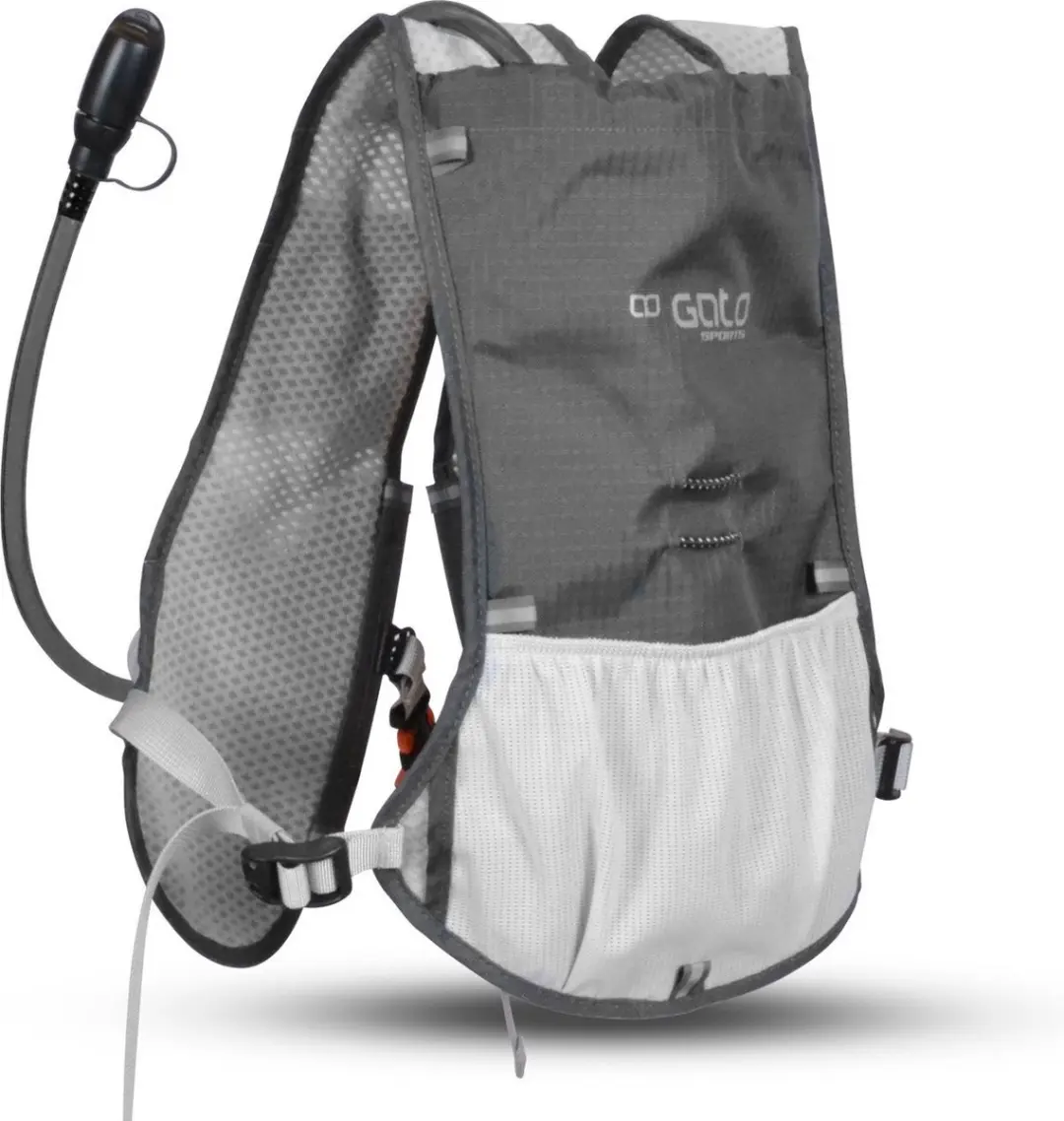 Gato Hydration Pack 1.5L - Hardloop Rugtas - Grijs - afbeelding 2 van 2