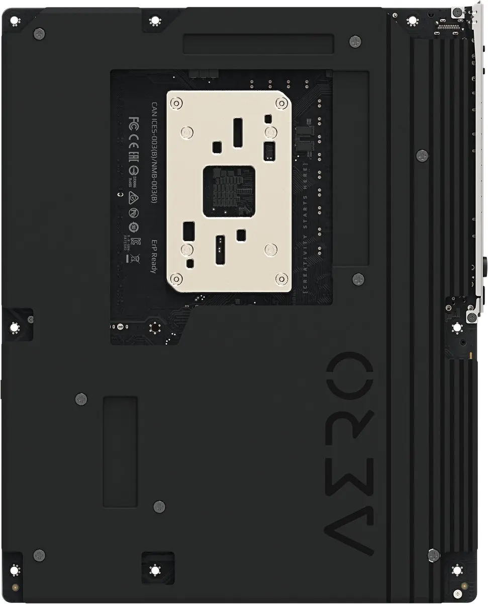 GIGABYTE X870E AERO X3D DARK WOOD Moederbord - Zwart - afbeelding 5 van 6