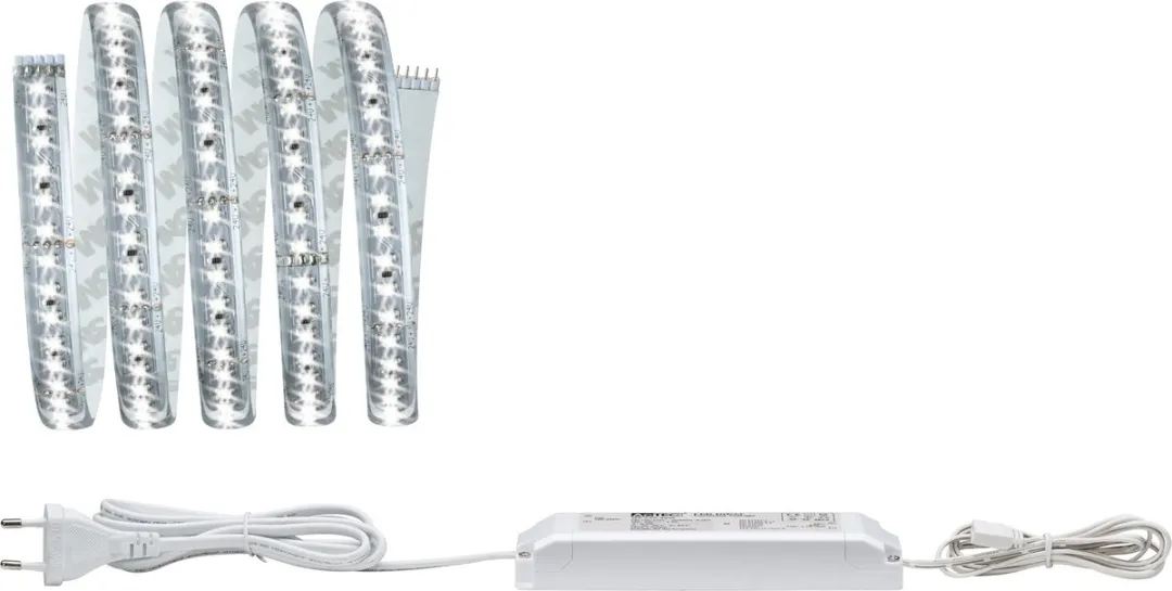 Paulmann MaxLED 1000 LED-strip Basisset 150cm - Daglichtwit 6500K - Zilver
