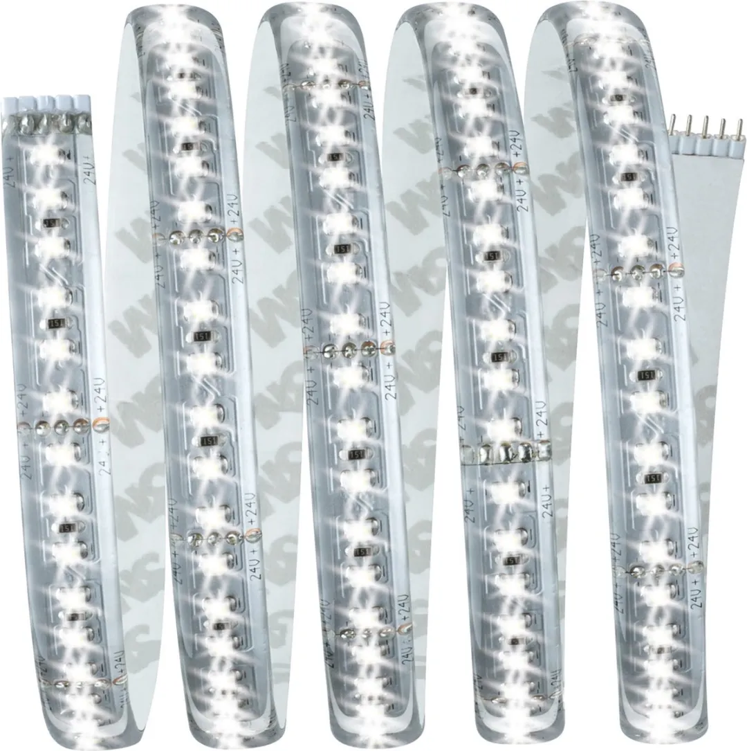 Paulmann MaxLED 1000 LED-strip Basisset 150cm - Daglichtwit 6500K - Zilver