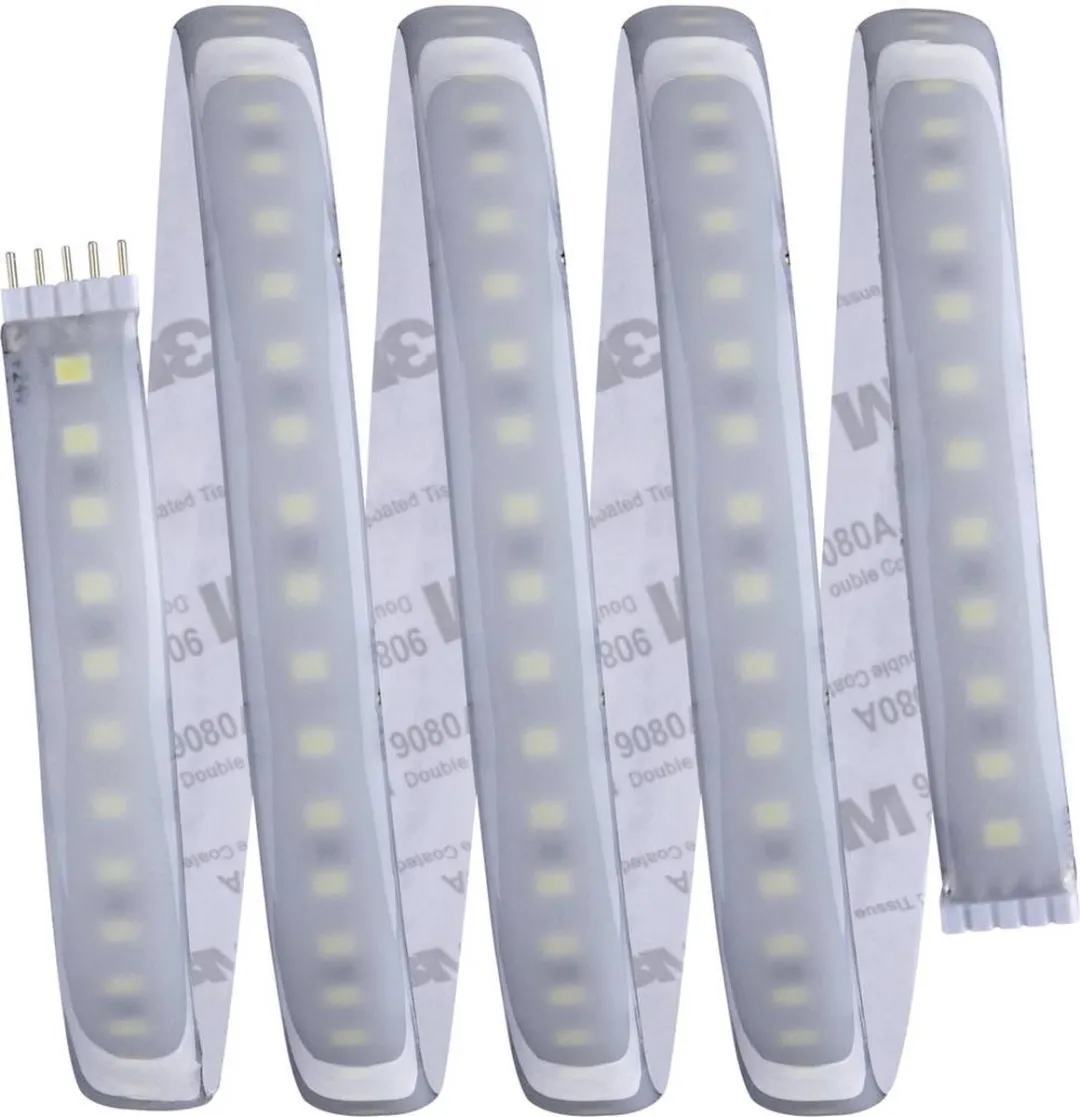 Paulmann MaxLED 1000 LED-strip Basisset 150cm - Daglichtwit 6500K - Zilver