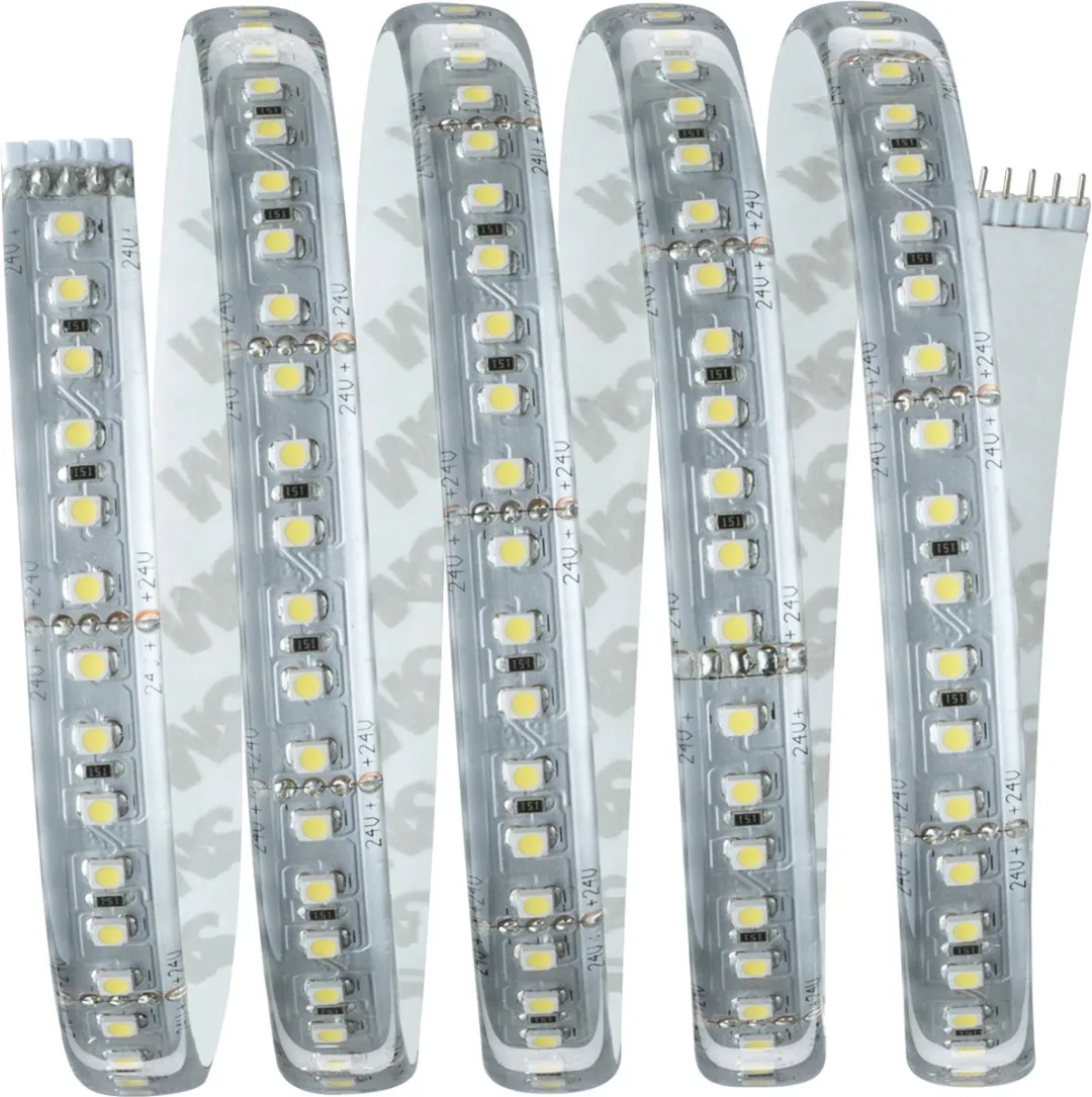 Paulmann MaxLED 1000 LED-strip Basisset 150cm - Daglichtwit 6500K - Zilver - afbeelding 6 van 6