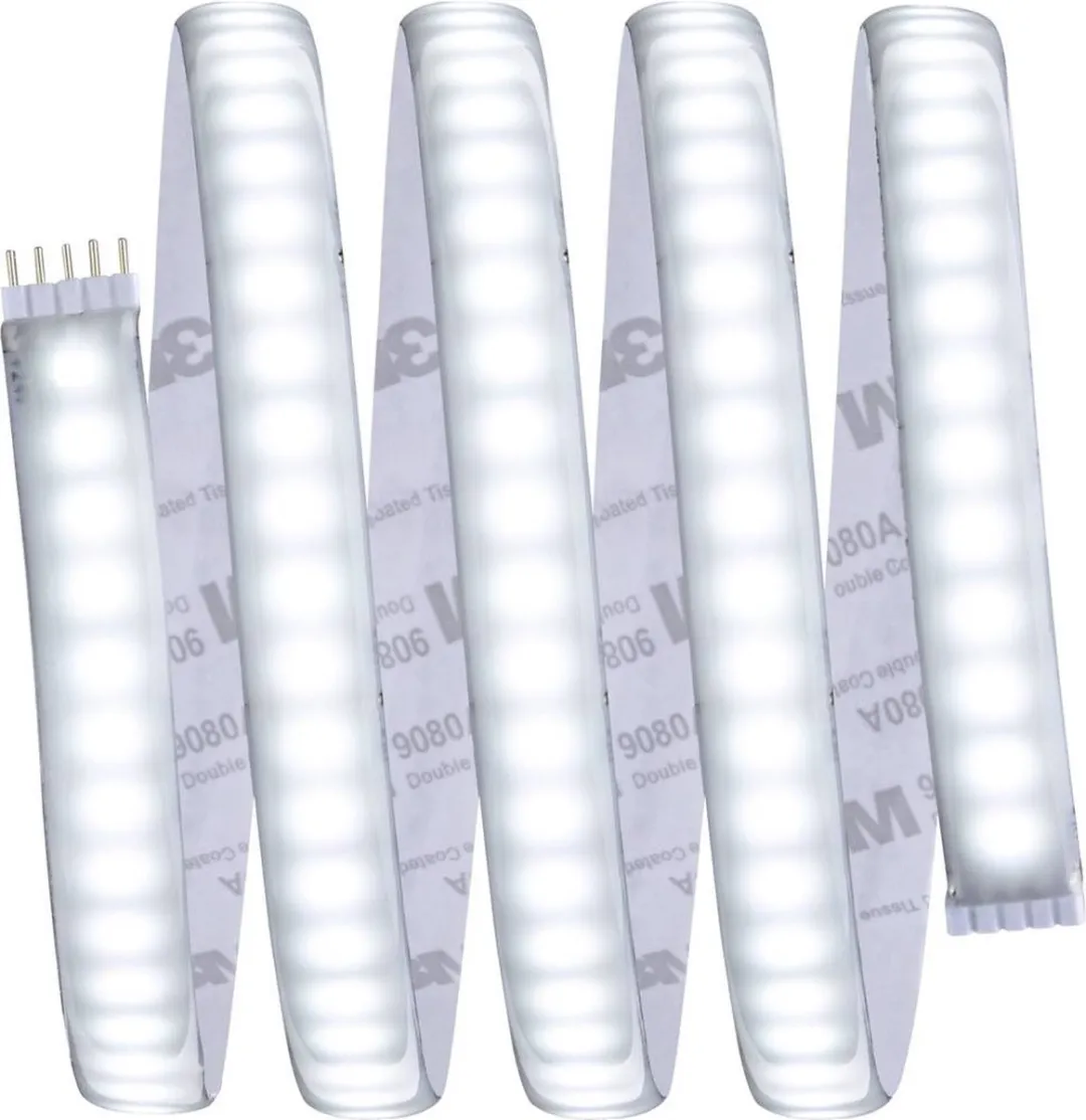 Paulmann MaxLED 1000 LED-strip Basisset 150cm - Daglichtwit 6500K - Zilver