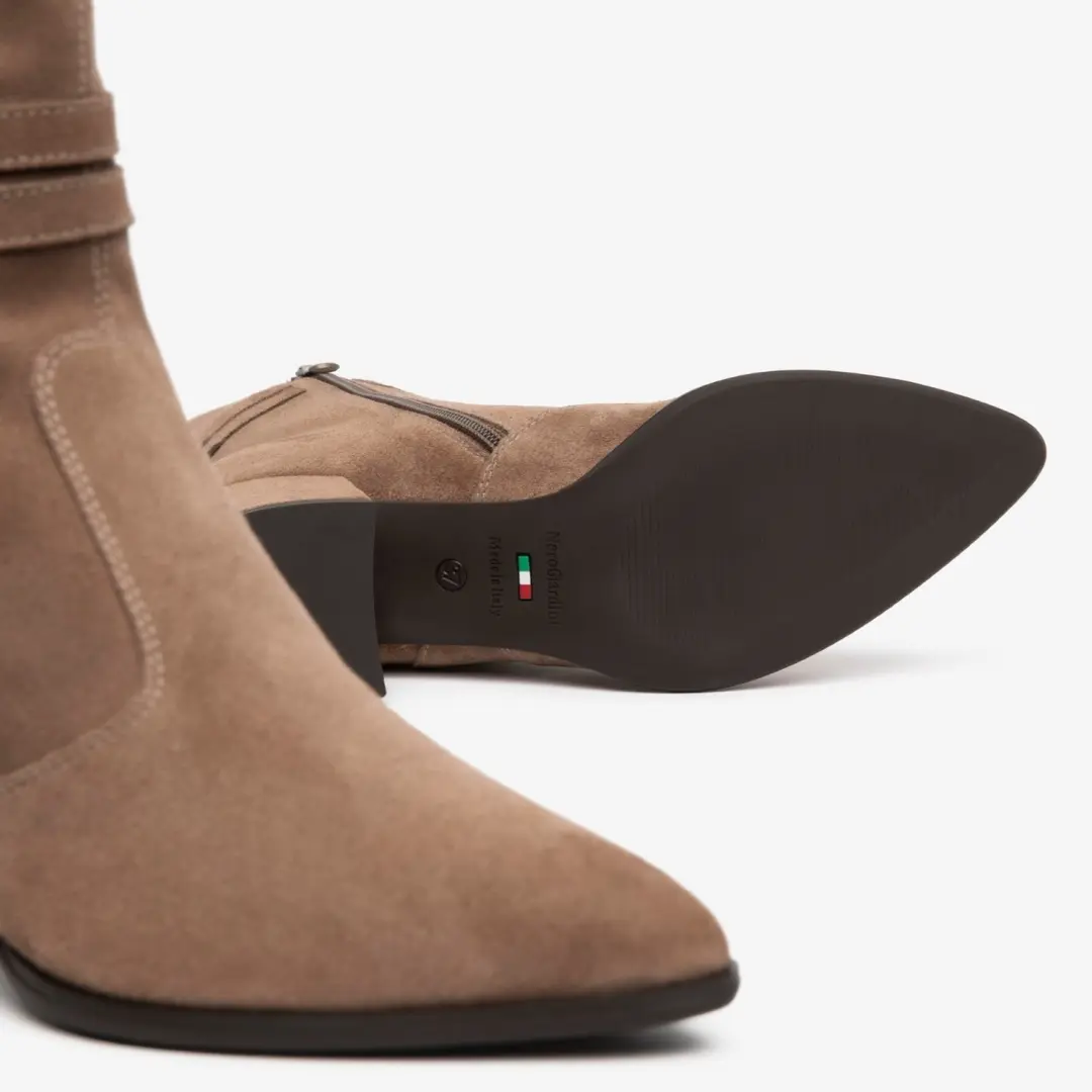 Laarzen Nerogiardini Velour Tpu Cosenza