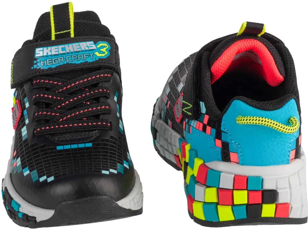 Skechers Mega-Craft 3.0 Jongens Sneakers - Zwart - afbeelding 5 van 5