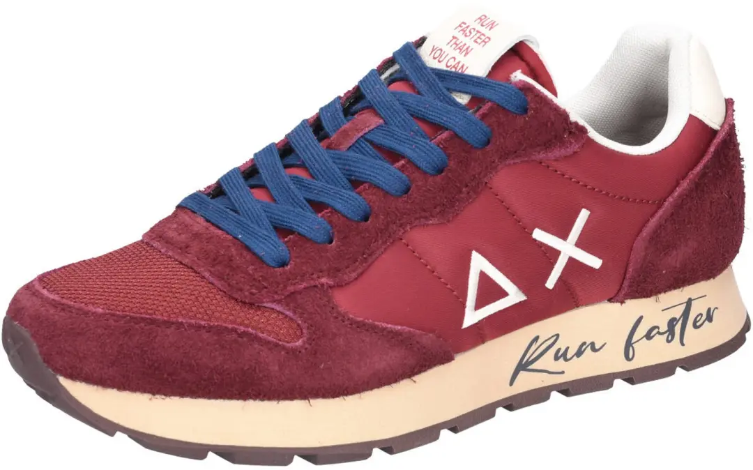 Sun68 heren veterschoenen bordeaux maat 43