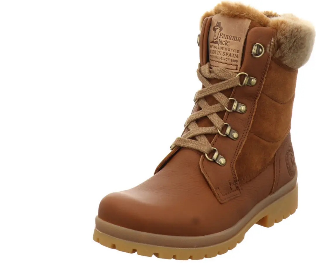 Panama Jack Tuscani B1 Veterboots - Cognac - Maat 36 - afbeelding 2 van 6