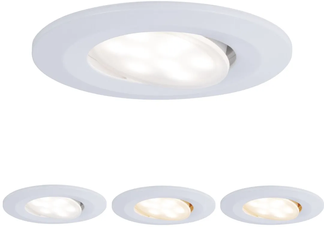Paulmann LED Inbouwspot Calla Wit Mat IP65 5W