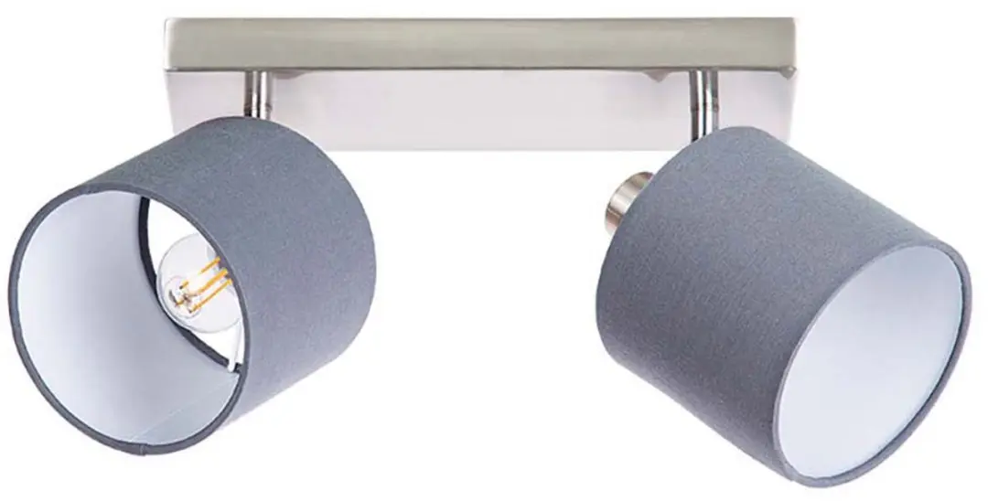 Woonkamerlamp Plafondlamp Hallamp 2 vlammen Spots verstelbaar E14 B 25cm