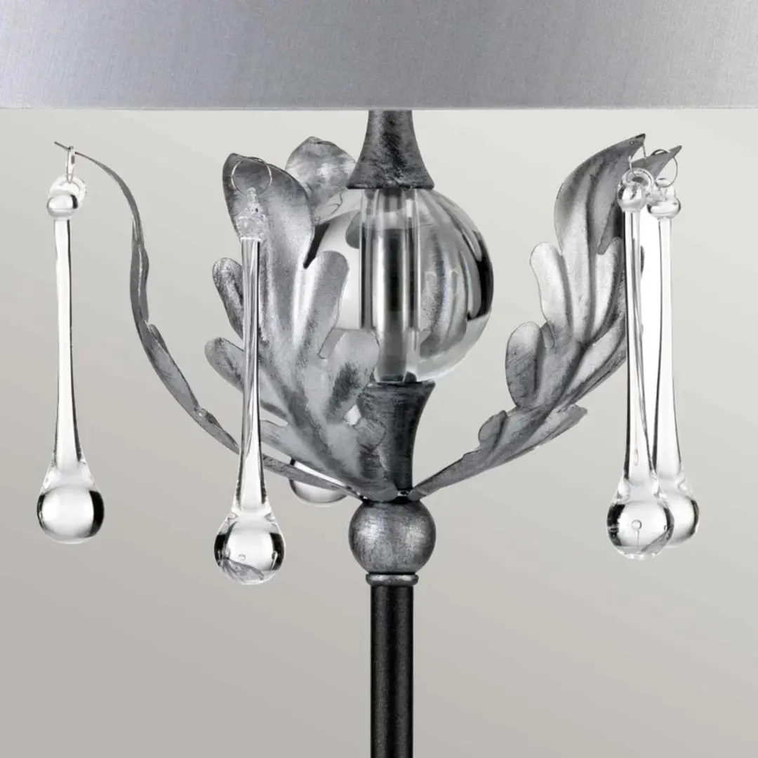 Elstead Lighting Amarilli LED Tafellamp E27 60W - Zwart - afbeelding 2 van 6
