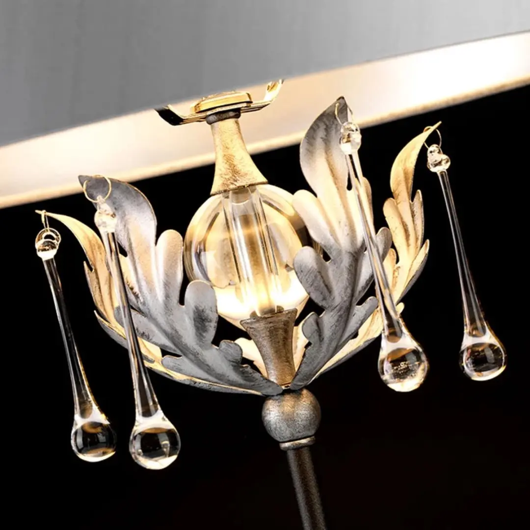 Elstead Lighting Amarilli LED Tafellamp E27 60W - Zwart - afbeelding 5 van 6