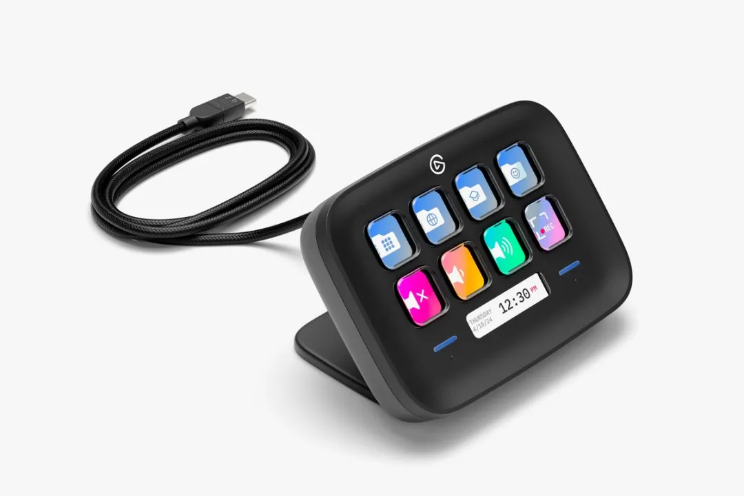 Elgato Stream Deck Neo - 8 Aanpasbare LCD-Toetsen - PC & Mac - Zwart