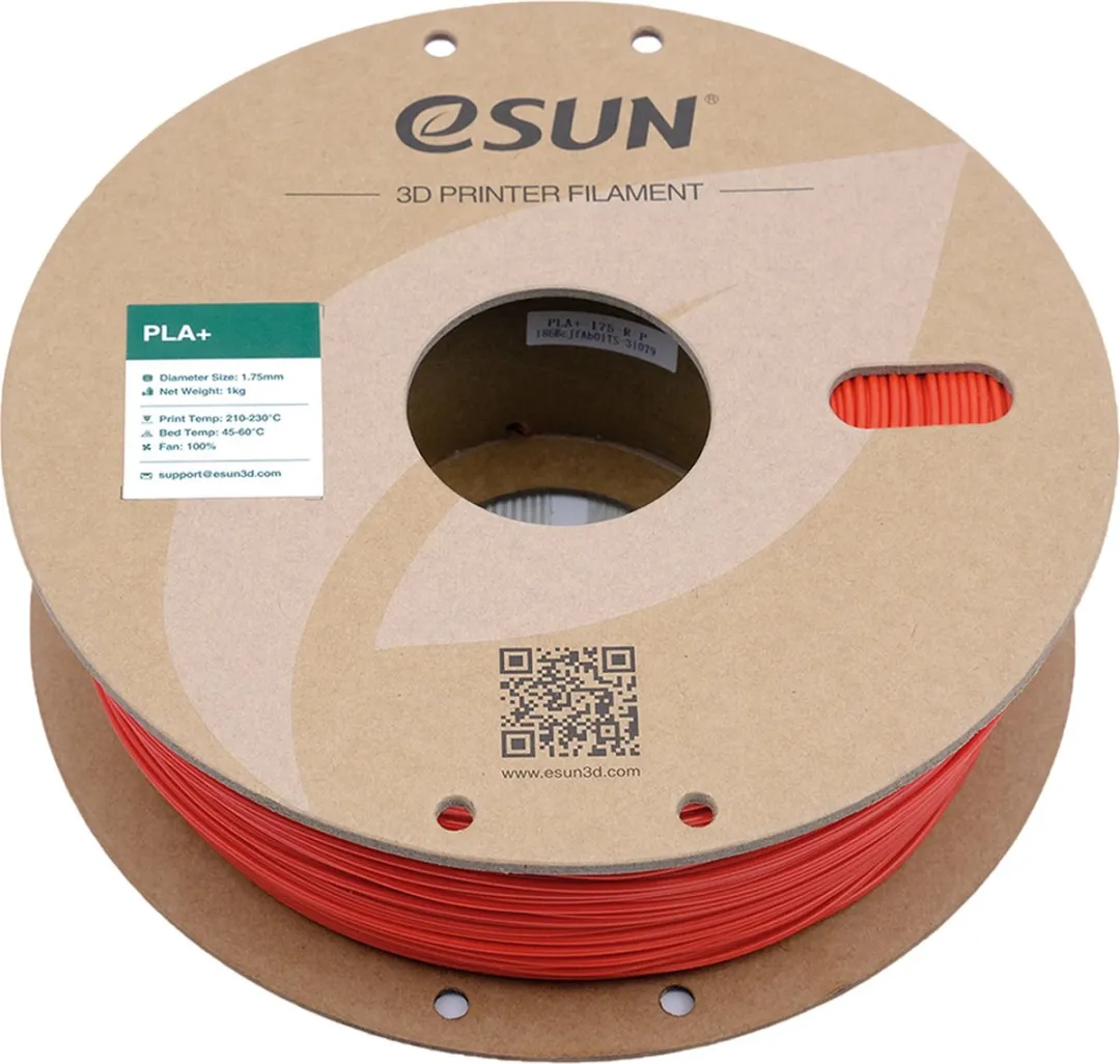 ESUN PLA+ Rood 1kg - 1.75mm