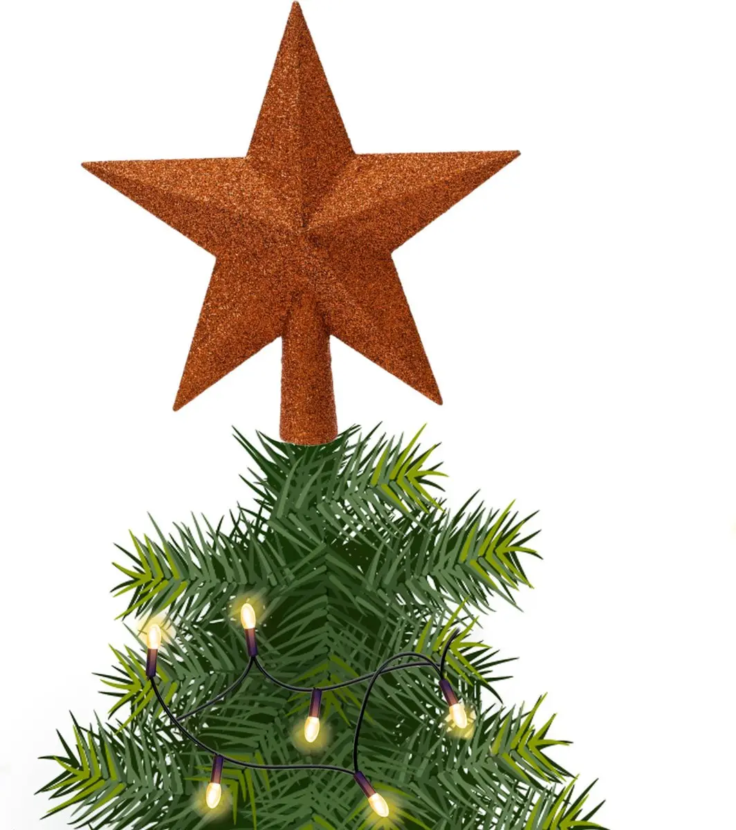 Decoris kerstboom piek