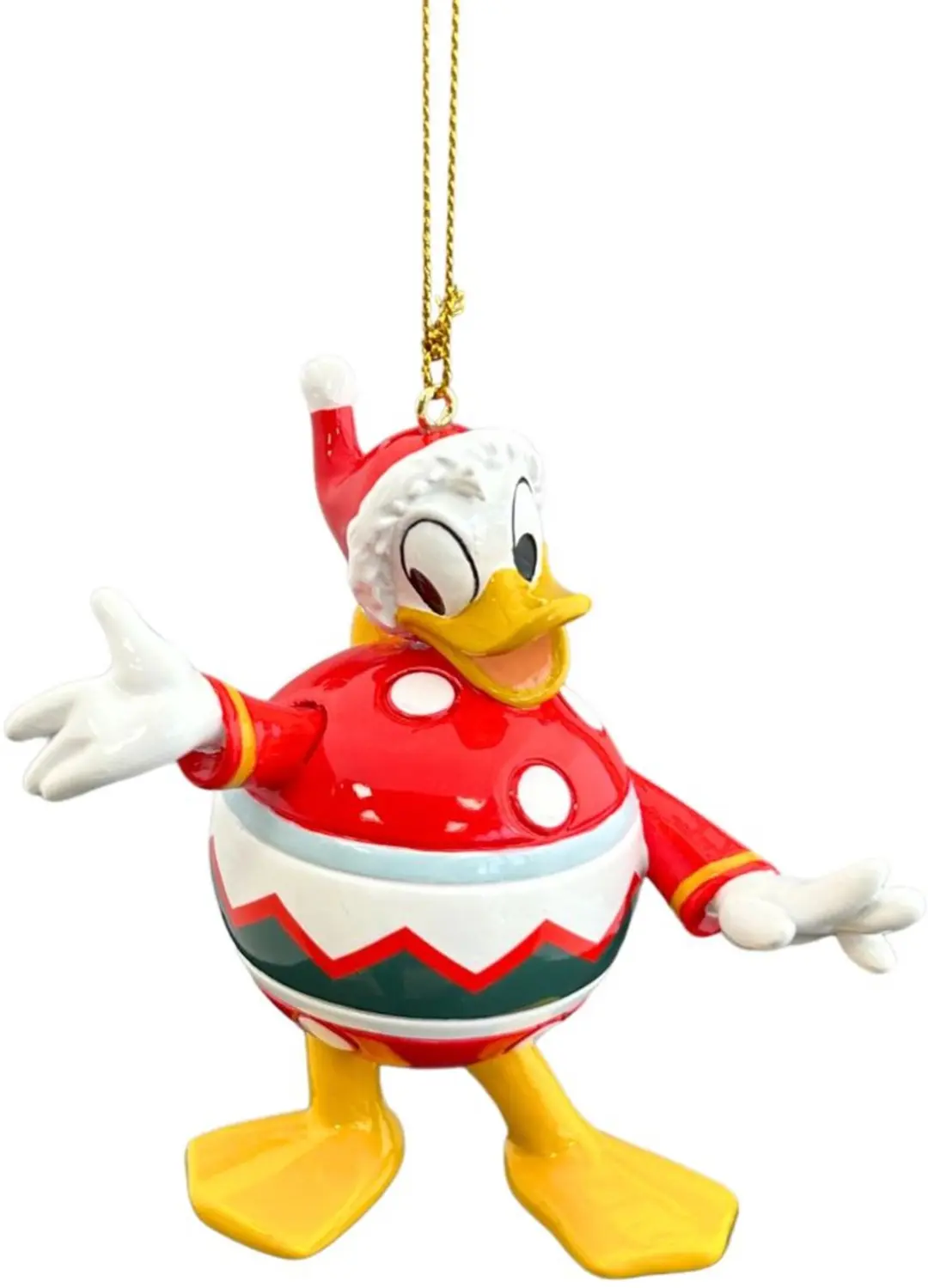 Disney Donald Kerstbal 9 cm