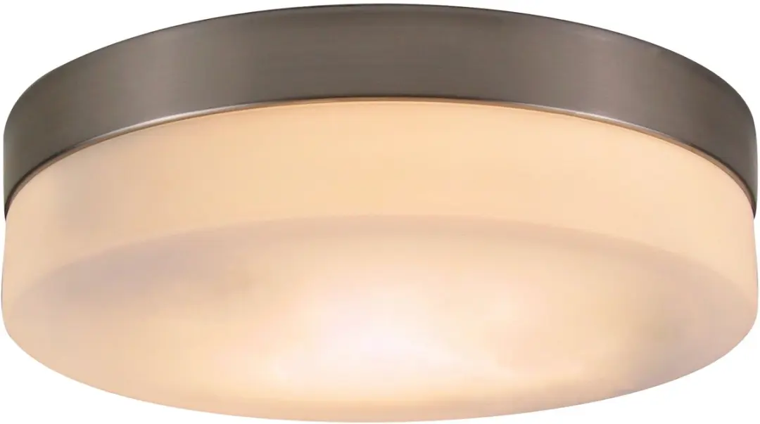 Globo Opal XL Plafondlamp - 2 lichtpunten - Nikkel mat - afbeelding 4 van 6