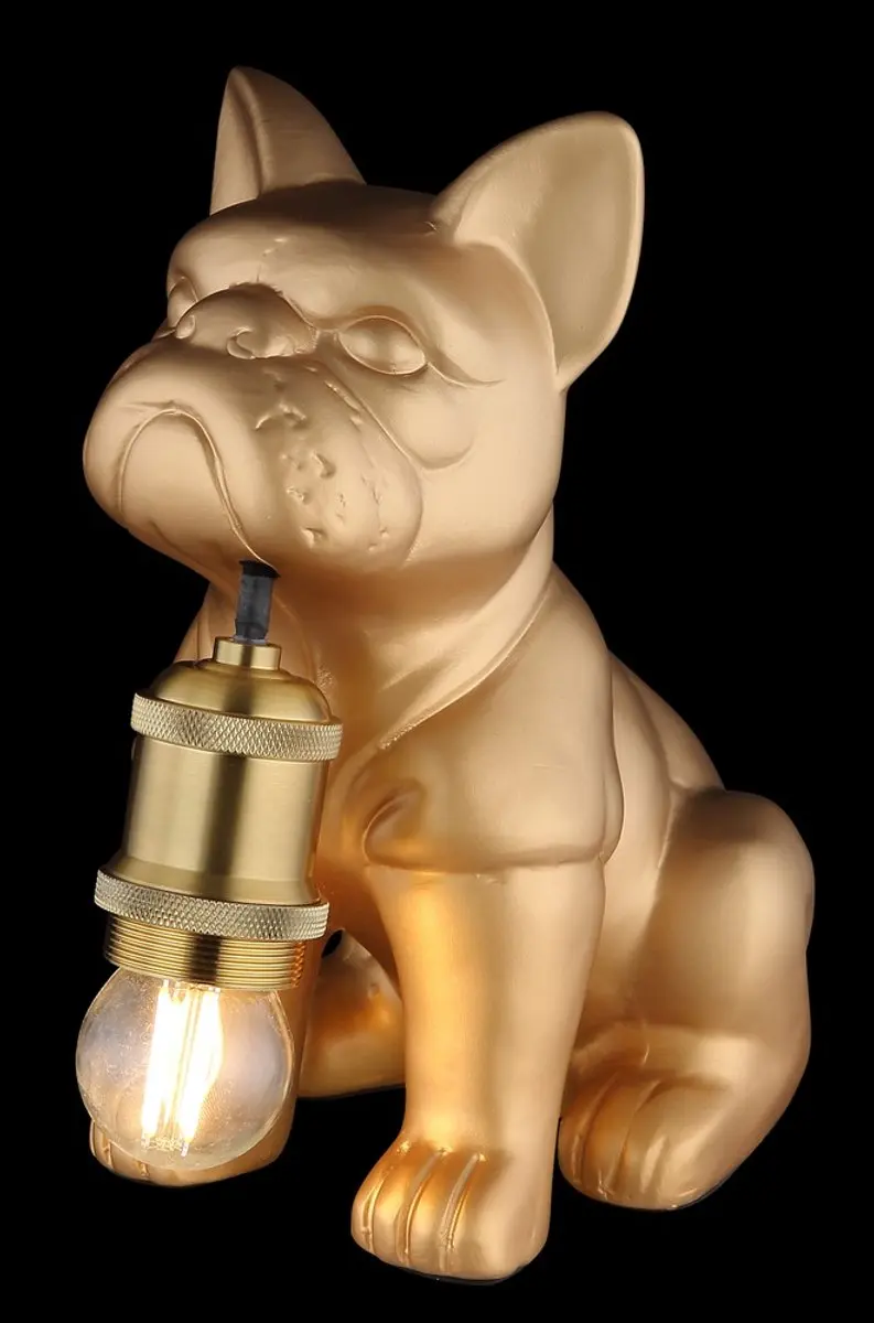 Globo Dogo 21740G Tafellamp E27 - Goud - afbeelding 5 van 6