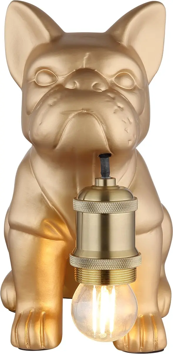 Globo Dogo 21740G Tafellamp E27 - Goud - afbeelding 3 van 6