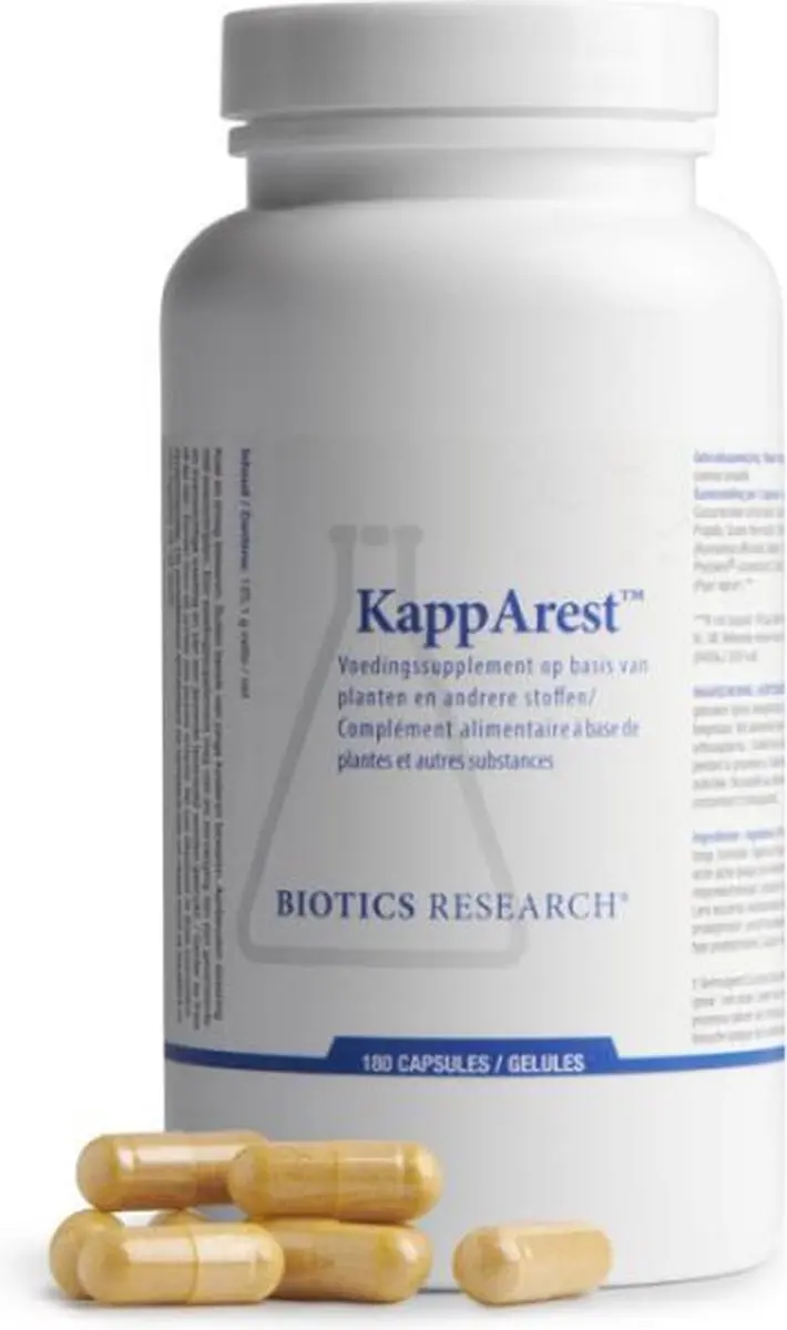 Biotics KappArest - 180 capsules - afbeelding 5 van 5