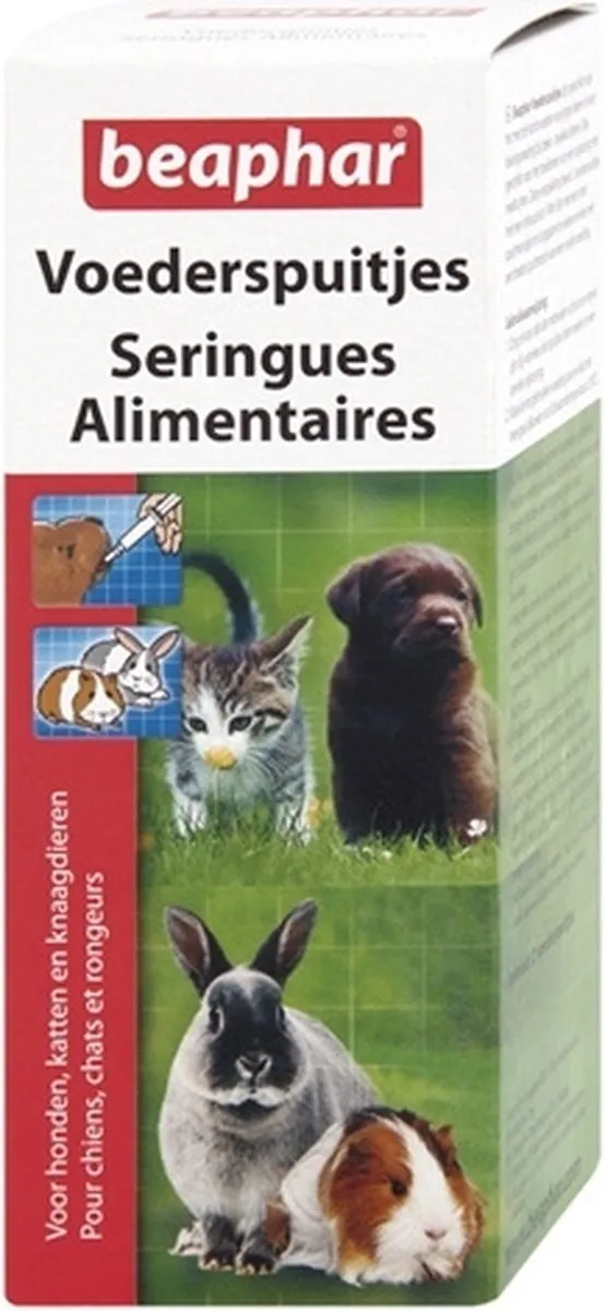 Beaphar Lactol Voederspuitjes 2st - 64ml - afbeelding 6 van 6