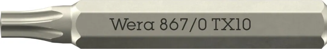Wera Bit 867/0 Micro TX 10 30mm