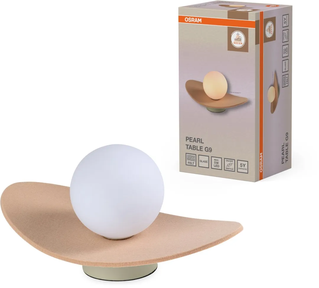 Osram Decor Pearl Tafellamp G9 - Beige
