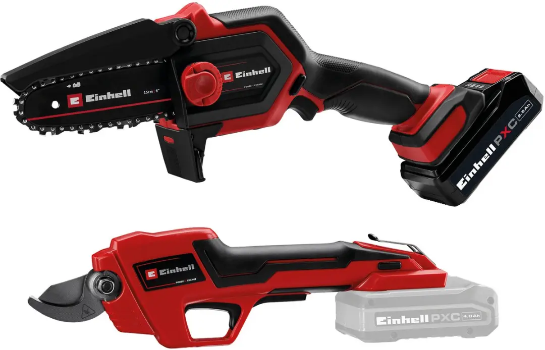 Einhell Professional Accu Mini Kettingzaag GP-PS 18/20 Li BL Solo + Einhell Accu