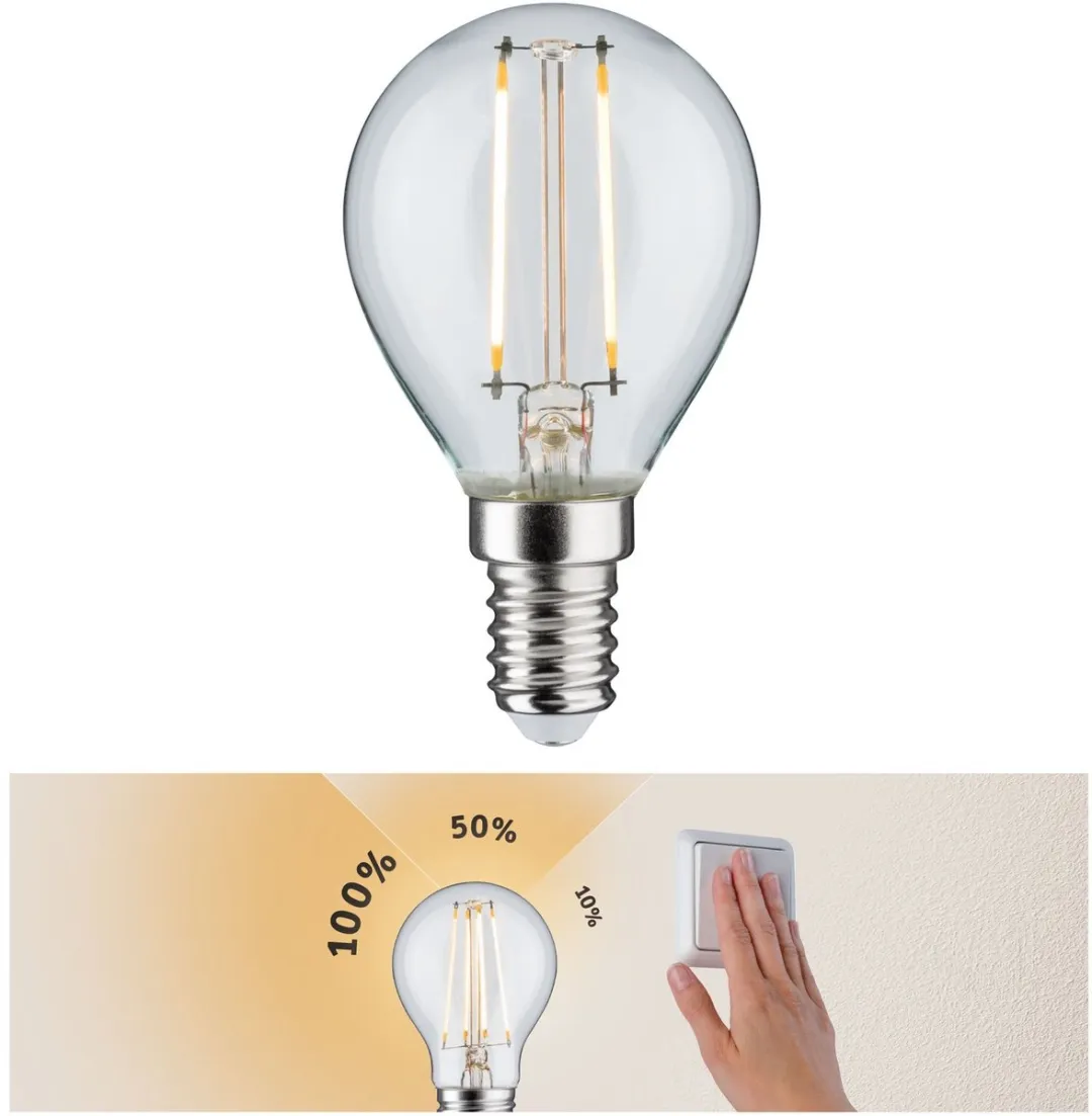 Paulmann Filament LED Kogellamp E14 2700K 250lm