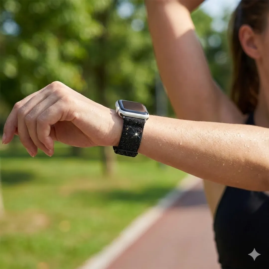 NUVEX Apple Watch Band - Zwart - One Size