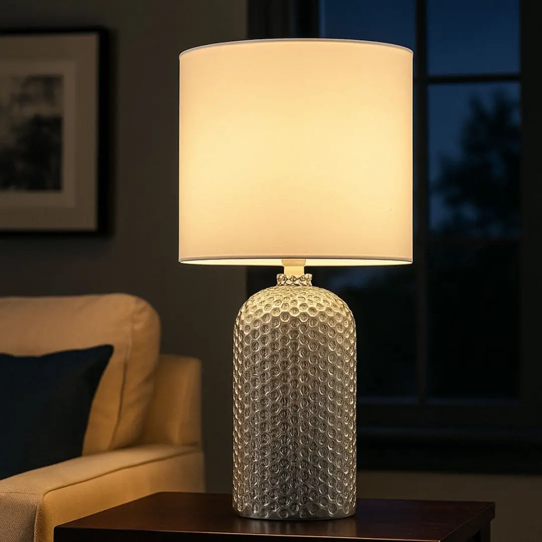 Globo Design schemerlamp Sofia wit - 21735W - afbeelding 2 van 6
