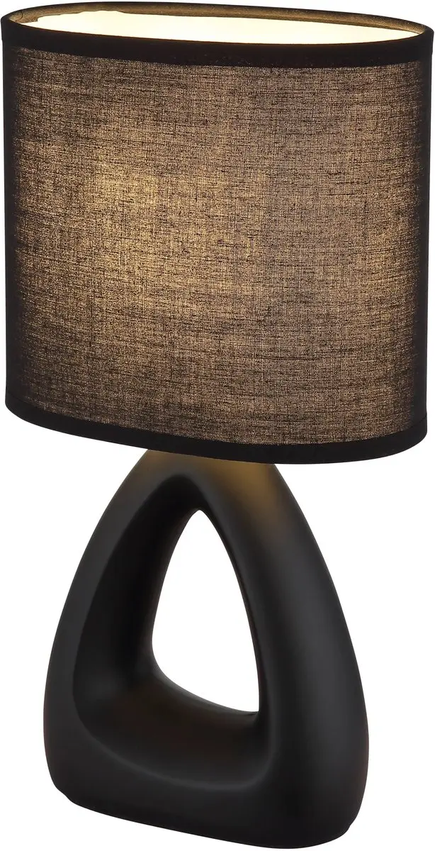 Globo Design schemerlamp Triangle zwart