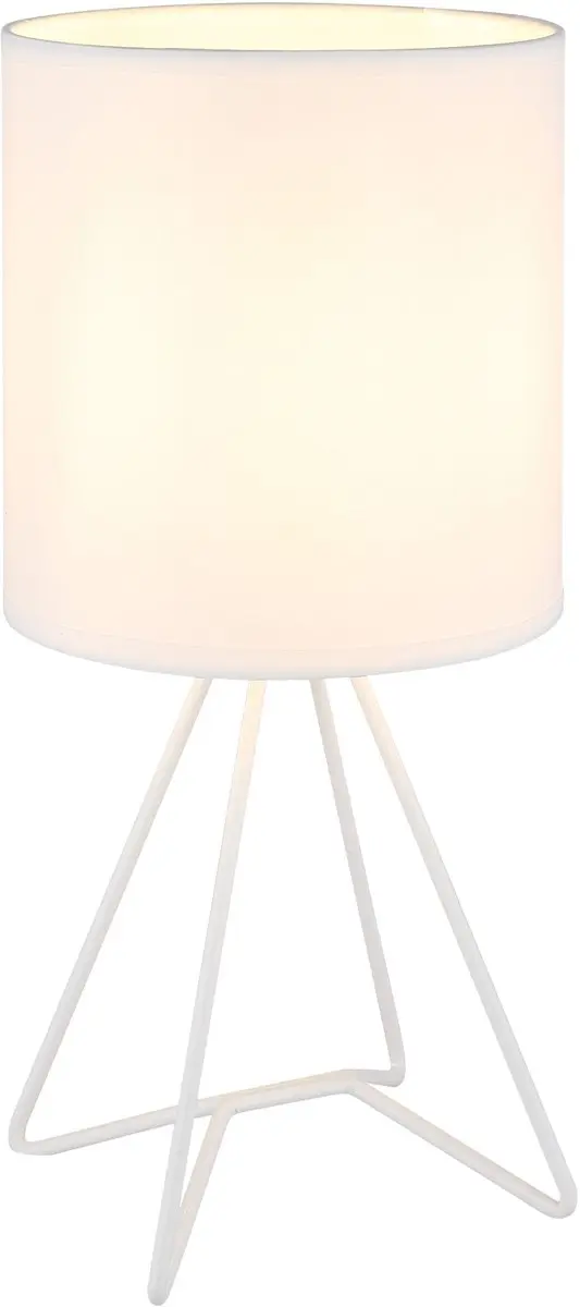 Globo Design schemerlamp Tamian wit