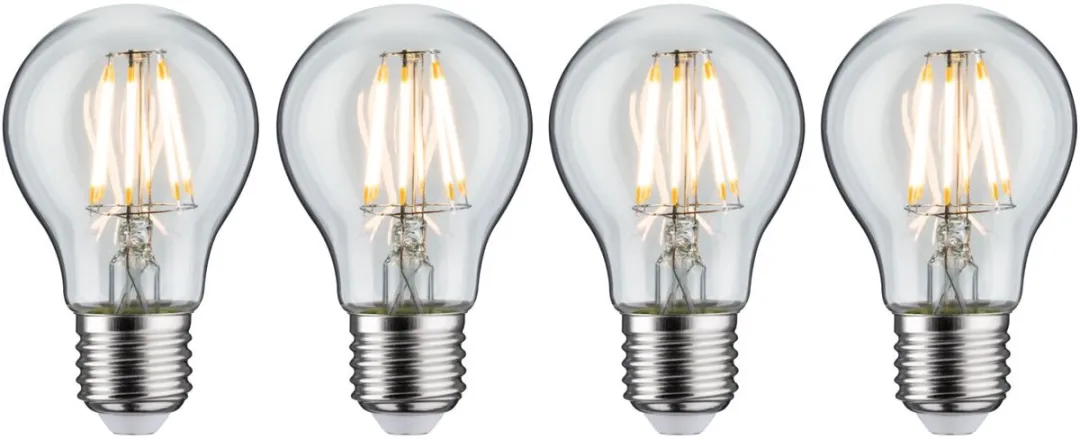 Paulmann Filament LED-gloeilamp E27 4x7W 2700K