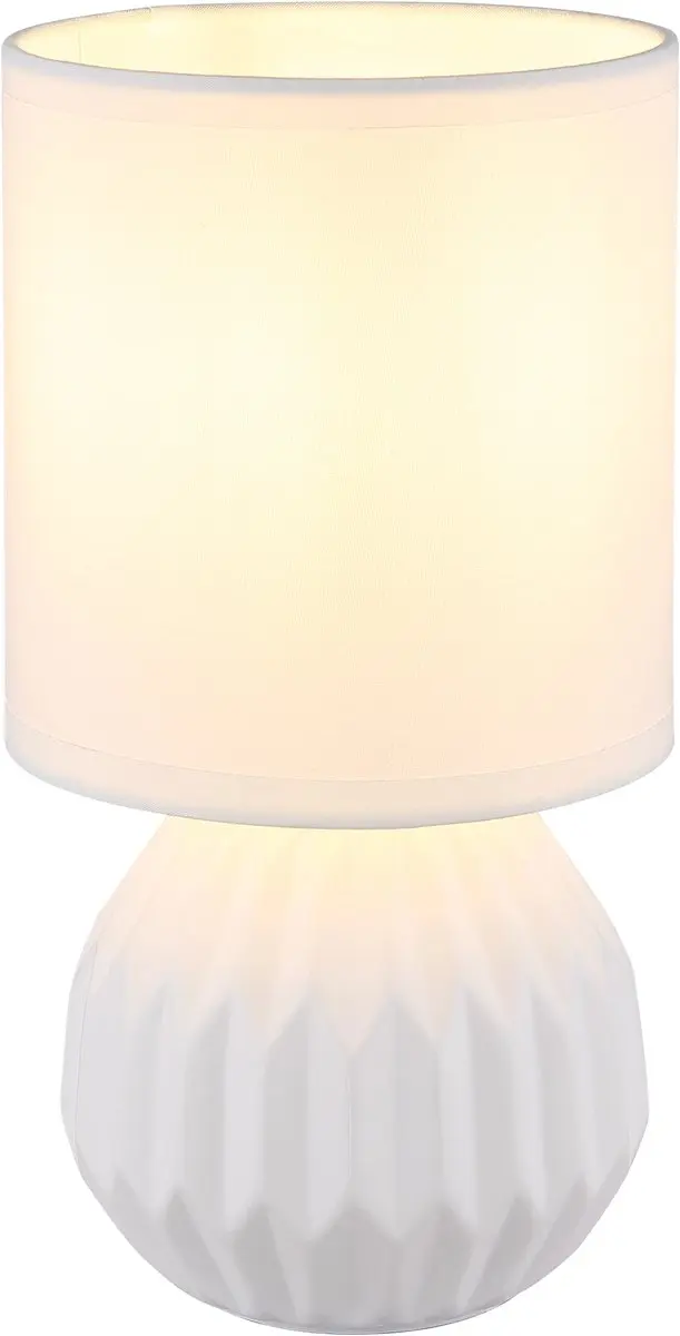 Globo Design schemerlamp Sylas wit