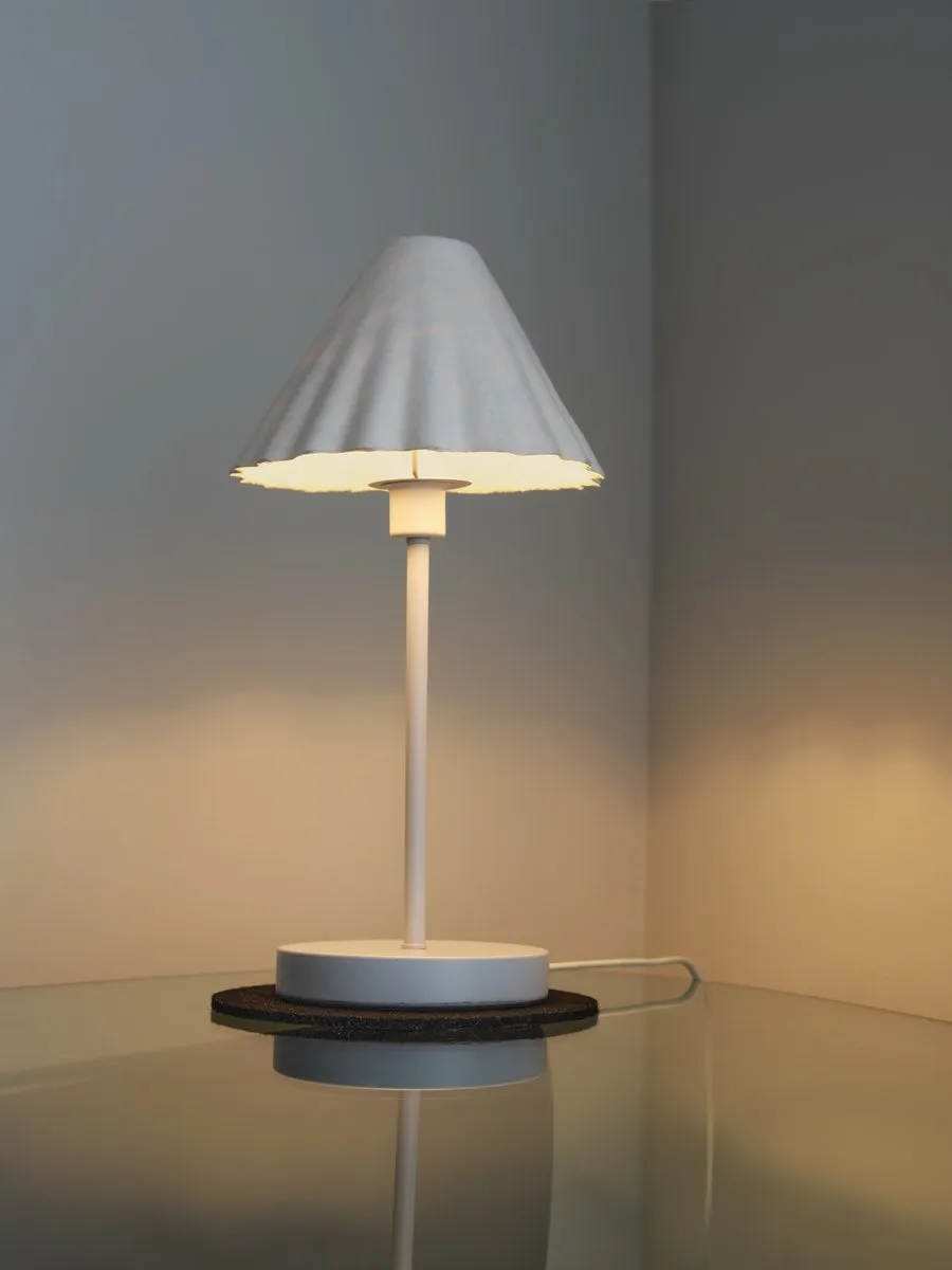 Osram Decor Pulp Tafellamp E14 Wit - 218mm Diameter - afbeelding 6 van 6