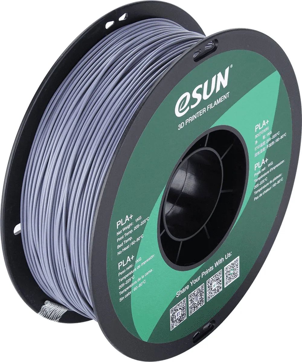 ESUN Grijs PLA+ Filament 1,75mm