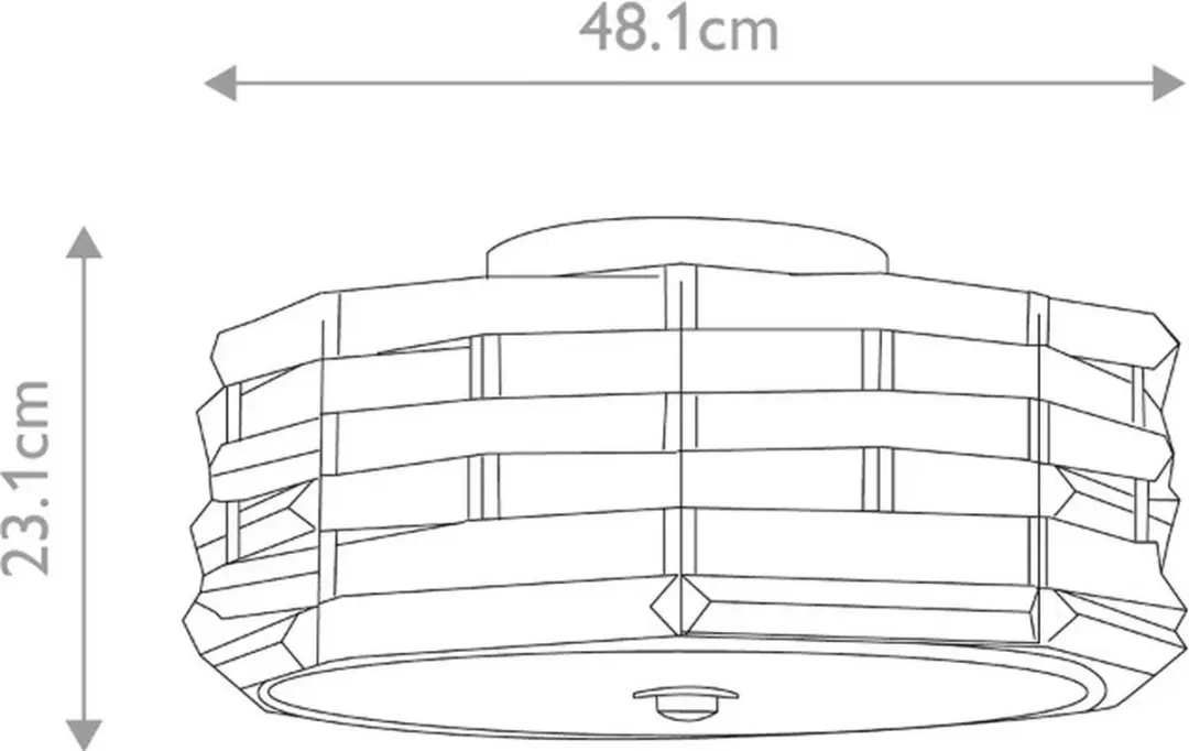 Elstead Lighting Shoal Plafondlamp 4x E27 - Polished Nickel - afbeelding 3 van 6