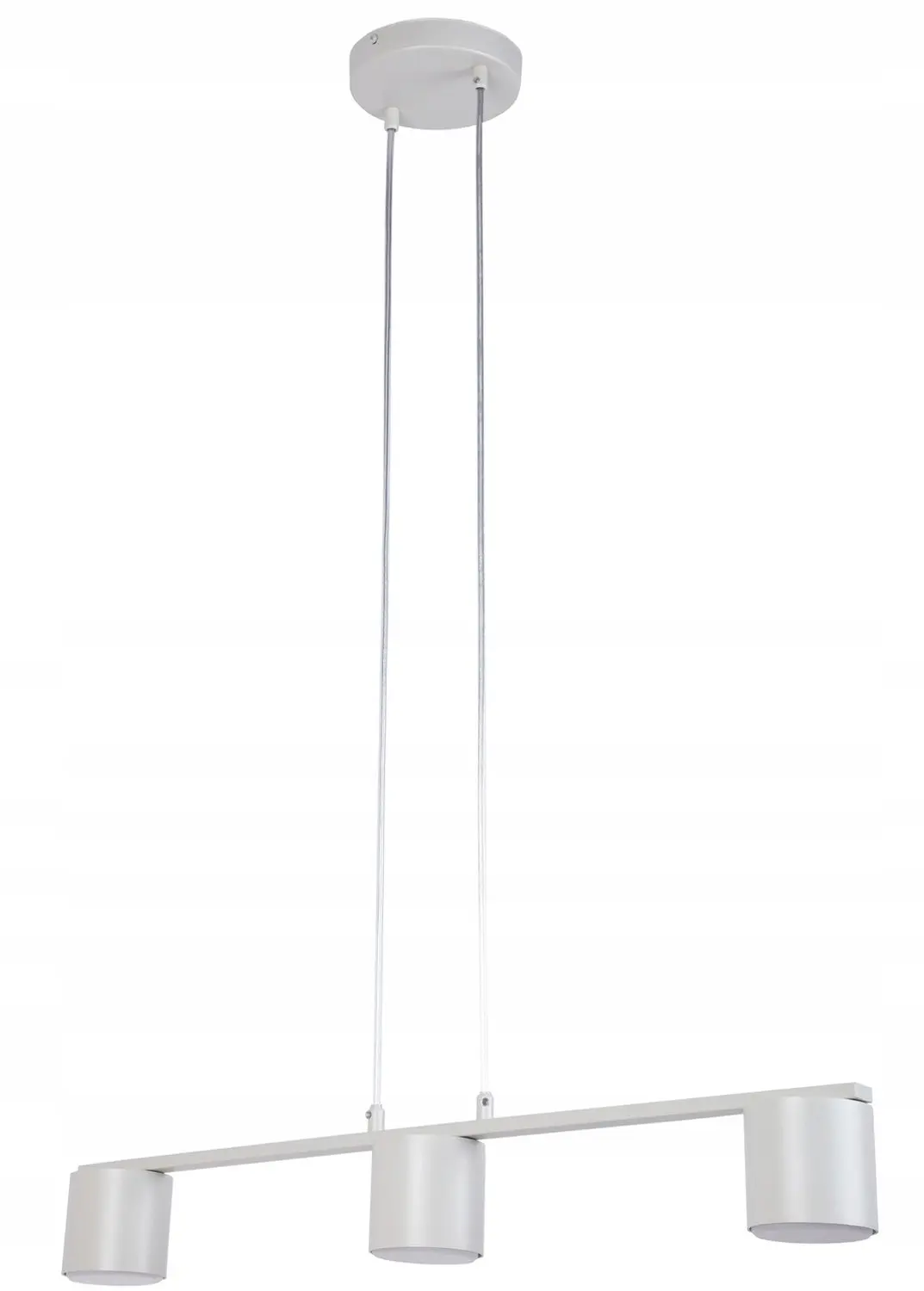 Mila 3 Hanglamp Staal Grijs Beige