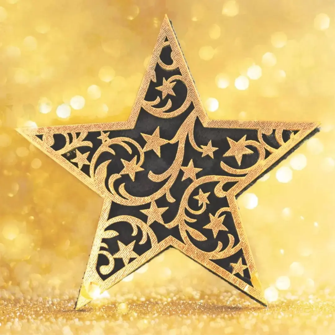 Servet l33b33 glimmering star 20st Duni