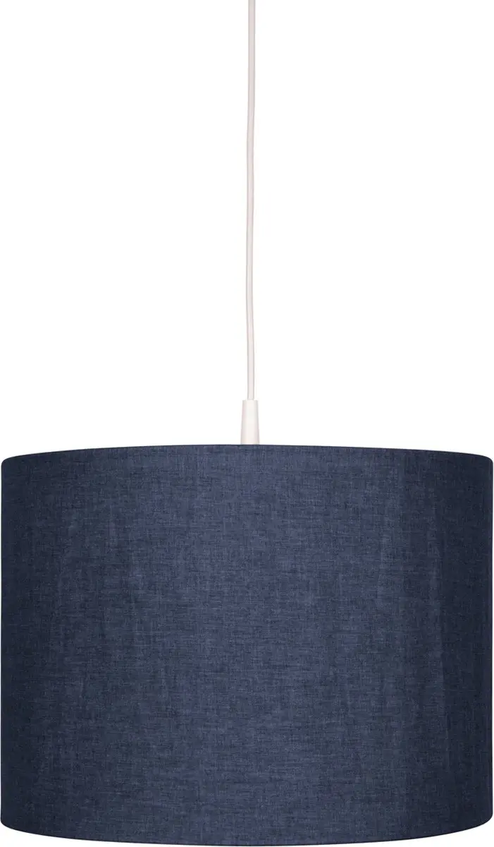 BINK Bedding Hanglamp/Lampenkap Bo jeans 30cm inclusief pendel