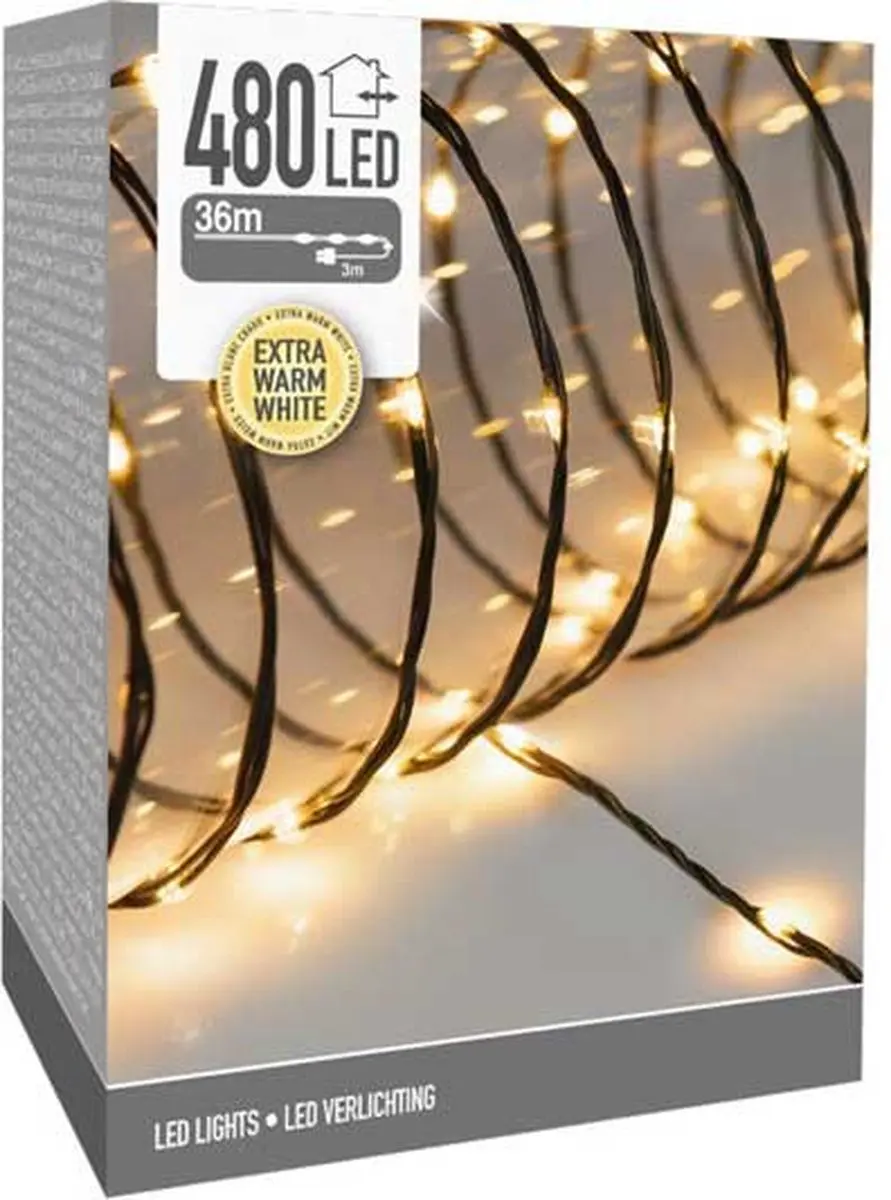 Cluster Kerstverlichting 480 Mini-LED's