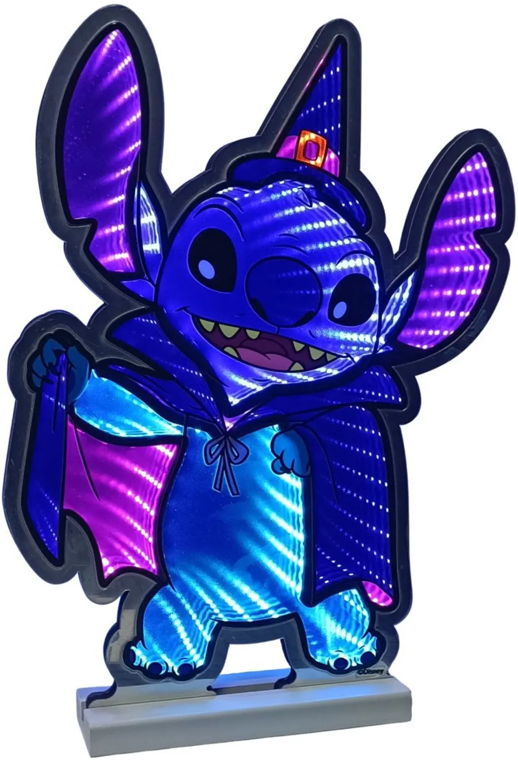 Disney Stitch Halloween Decoratieverlichting Spiegeleffect 40cm