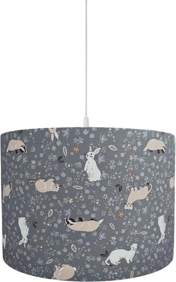 BINK Bedding Hanglamp/Lampenkap Bunny 30cm inclusief pendel