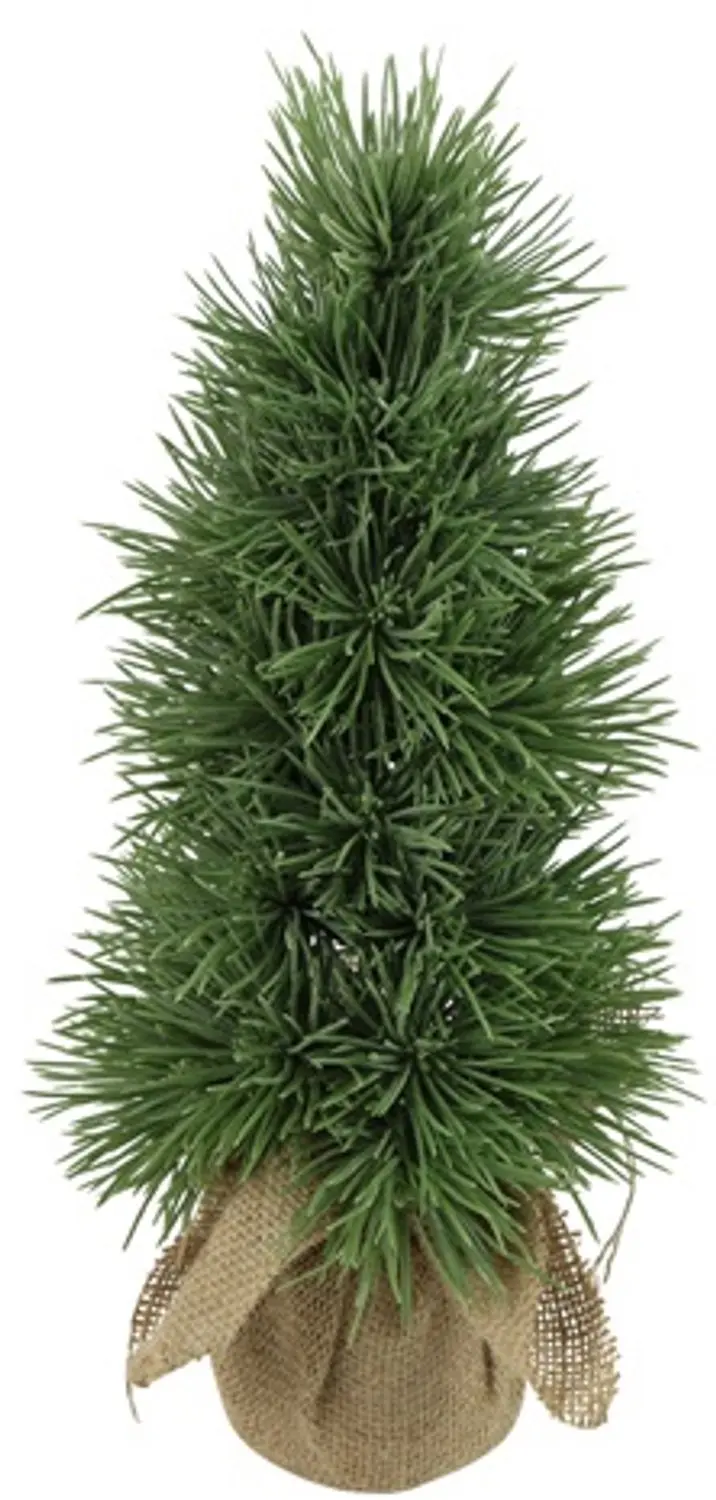 Countryfield Kerstboom Pinus S Lichtgroen met Jute