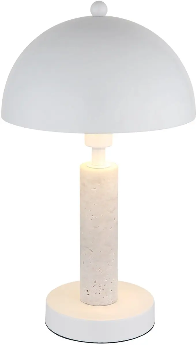 Globo Janie Tafellamp 24868W - E14 - Wit - afbeelding 4 van 6