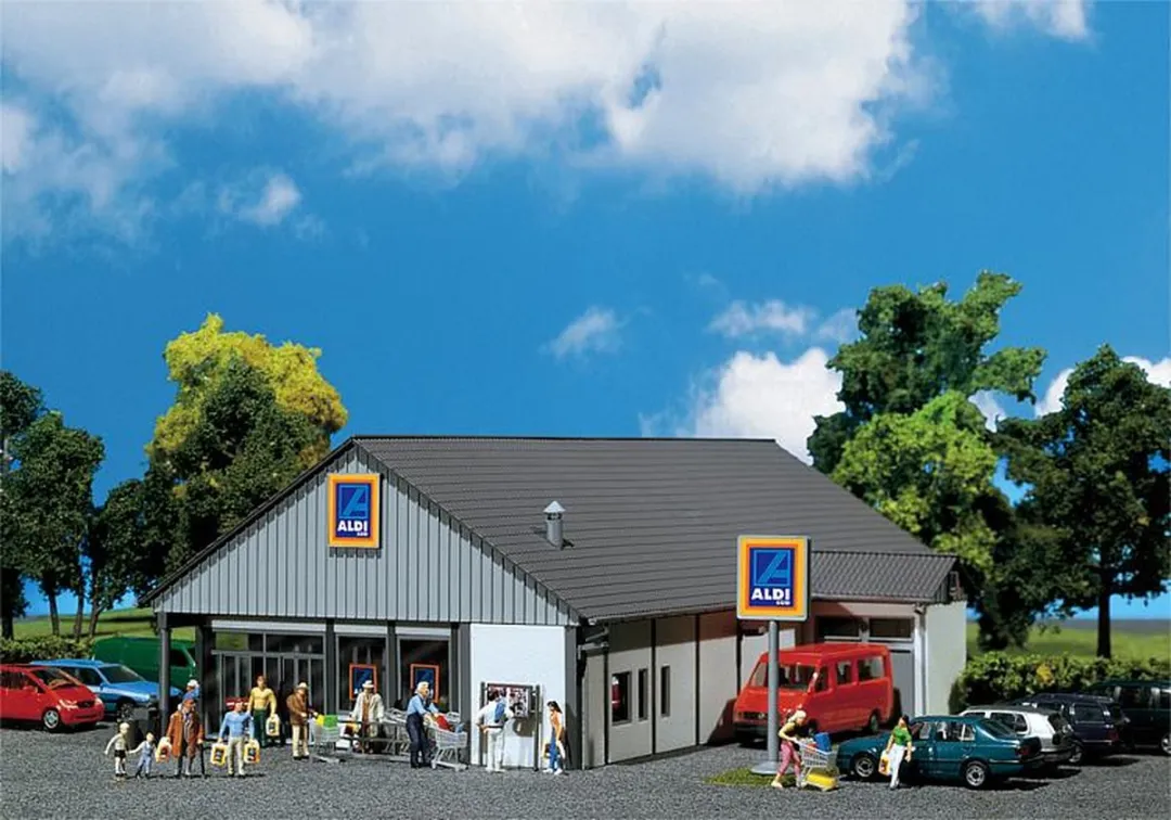 Faller ALDI-Markt Gebouw Schaal H0