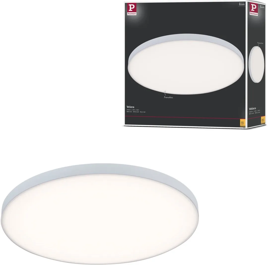 Paulmann LED-paneel Velora Rond 400mm 19W 1550lm
