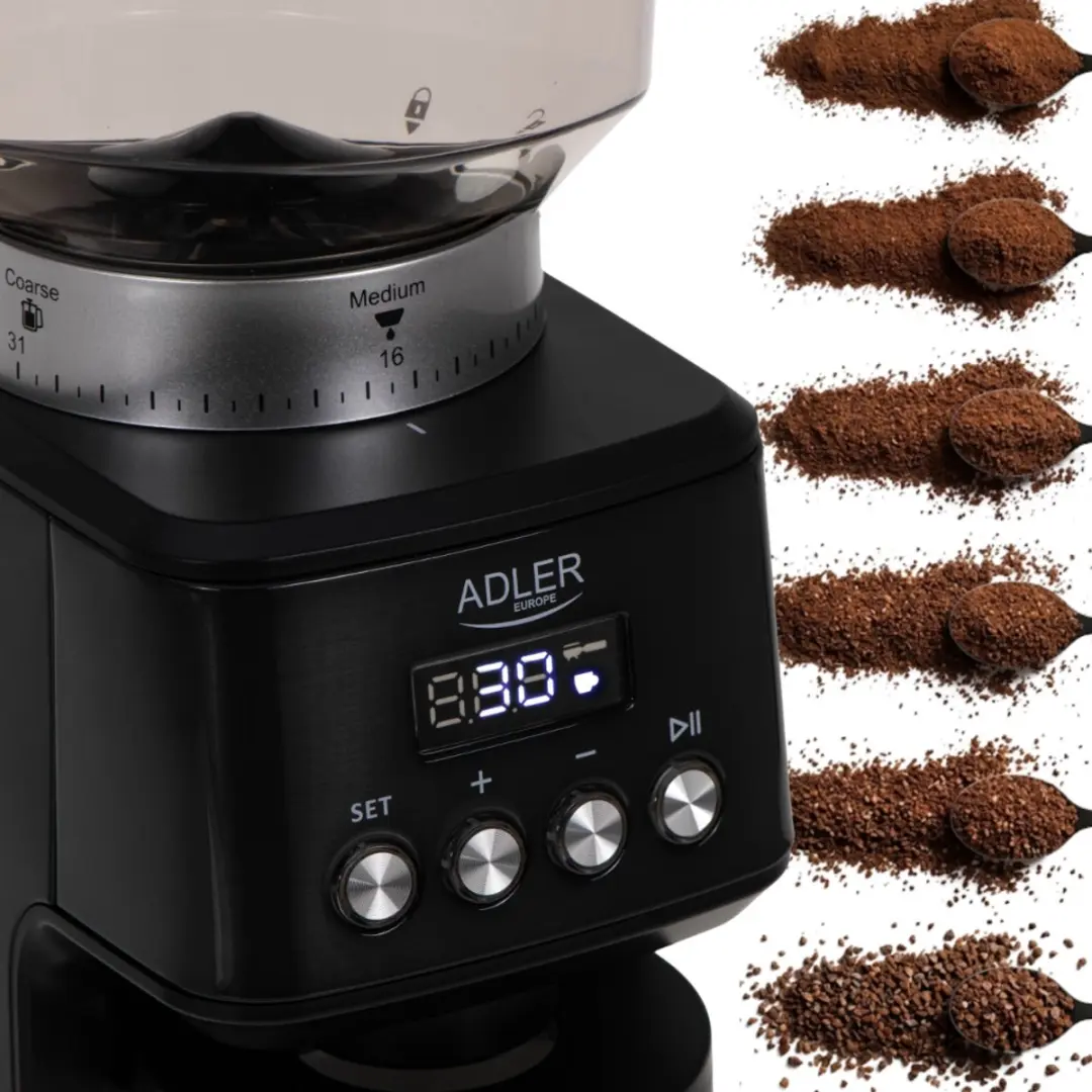 Adler AD 4300 Koffiemolen - 180W - 300g - afbeelding 6 van 6